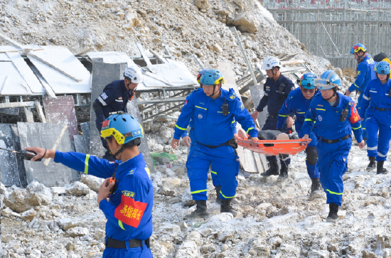 以演筑防 以练促备 无锡市开展雨雪冰冻地质灾害综合应急演练